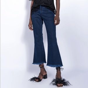 MARQUES ALMEIDA CAPRI FLARE JEANS
